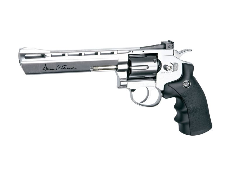 DAN WESSON 6" REVOLVER FULL METAL