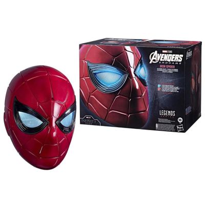 Marvel Legends Series Spider-Man Electronic Helmet Avengers Endgame Iron Spider