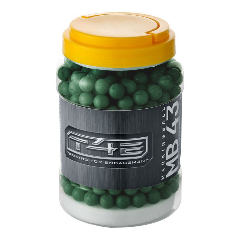 MARKERANDE PLASTKULOR, GRÖN .43 TILL T4E, 2 X 250-PACK