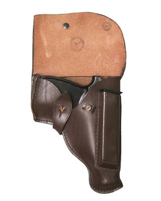 Original Makarov pistolhölster i äkta läder