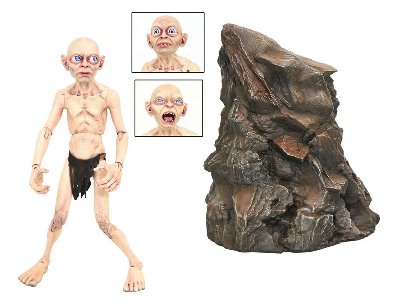 LORD OF THE RINGS GOLLUM DELUXE ACTION FIGURE
