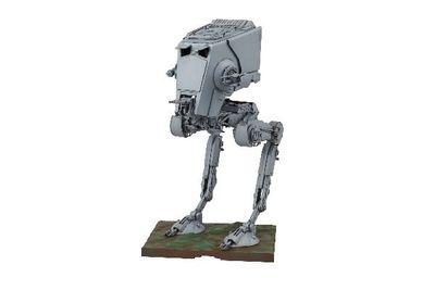 Bygg AT-ST byggmodell i plats i skala 1:48 från Star Wars