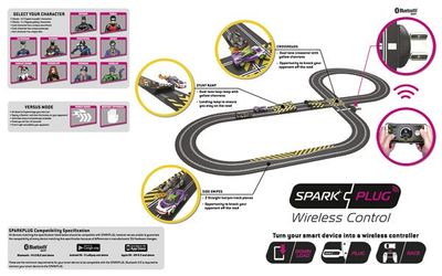 Köp Scalextric Spark Plug Batman vs Joker bilbana