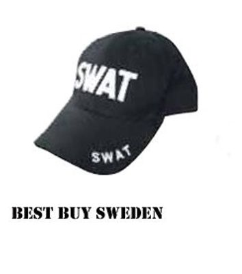Svart keps - SWAT