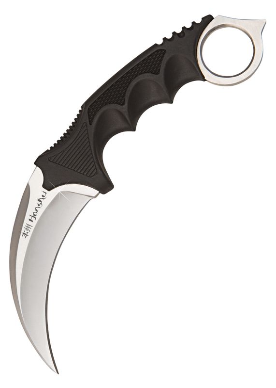 UC2977 HONSHU KARAMBIT MED SATINERAT BLAD OCH AXELHÖLSTER