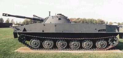 COBI Amfibiestridsvagn PT-76 från Sovjetunionen