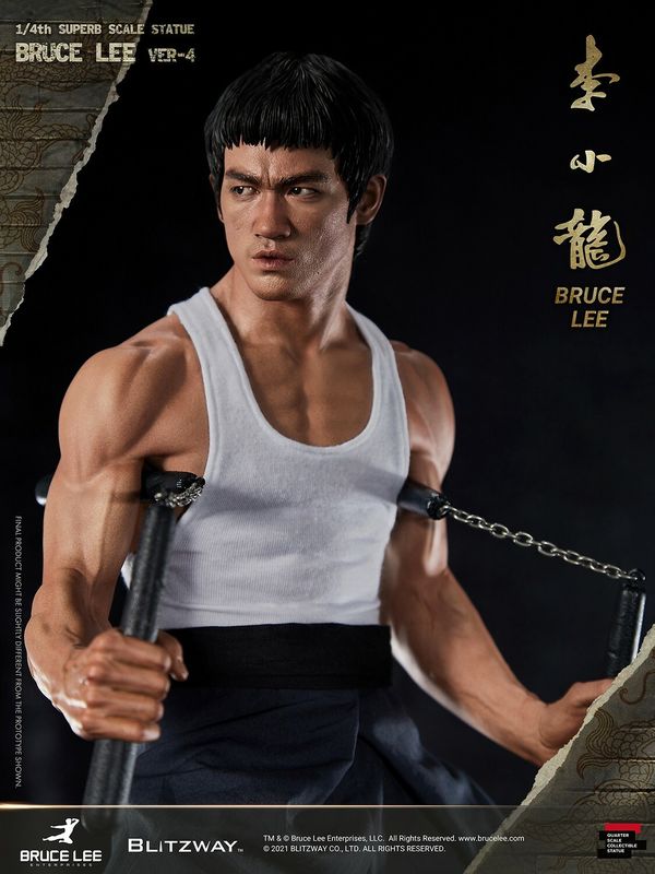 Bruce Lee: Tribute staty i skala 1:4