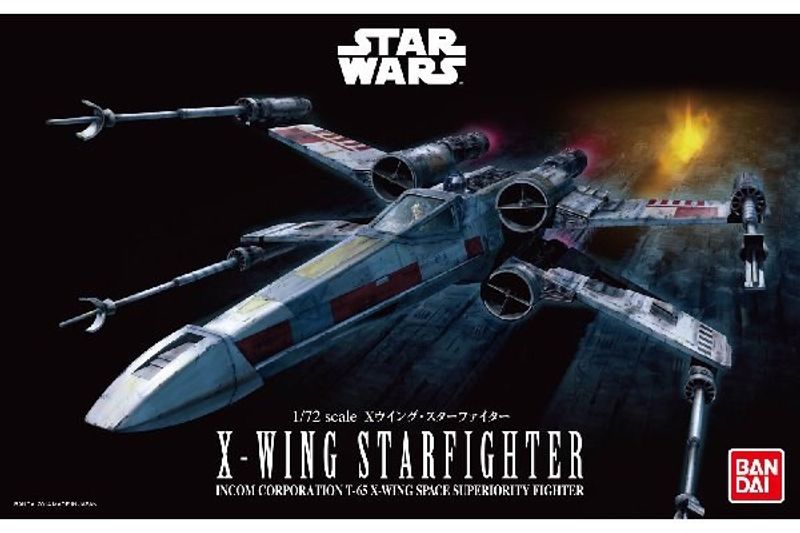 Bygg Rebel Alliance X-WING starfighter modell från Star Wars