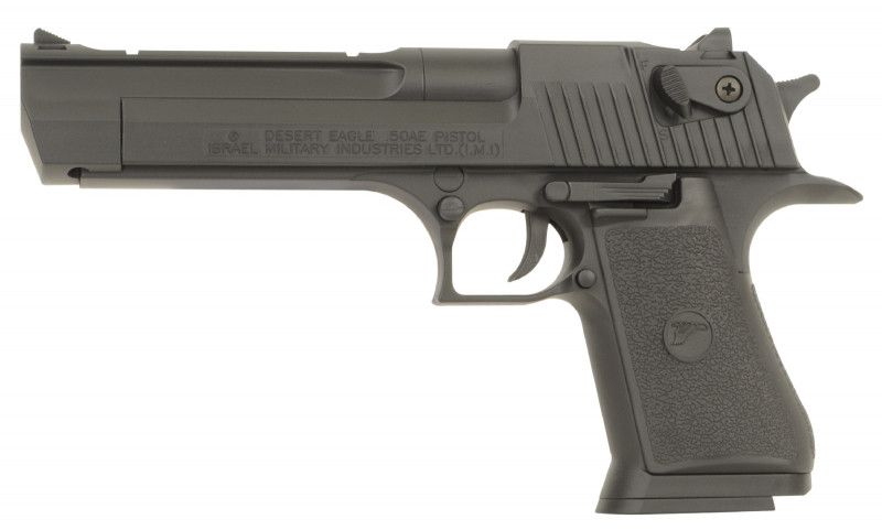 Desert Eagle softairgun - desert / svart 
