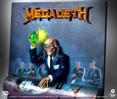 3D Vinyl: Megadeth - Rust in Peace