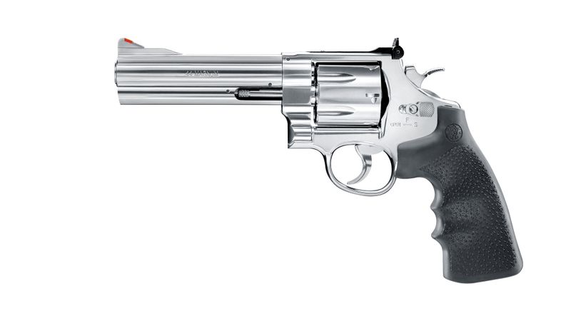 SMITH & WESSON 629 CLASSIC CO2 REVOLVER 4,5MM DIABOL (Licensfri, 18 år, Max 10 Joule)