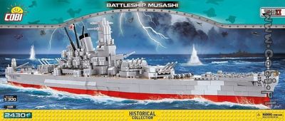 Battleship Musashi WW2 Yamato-klass