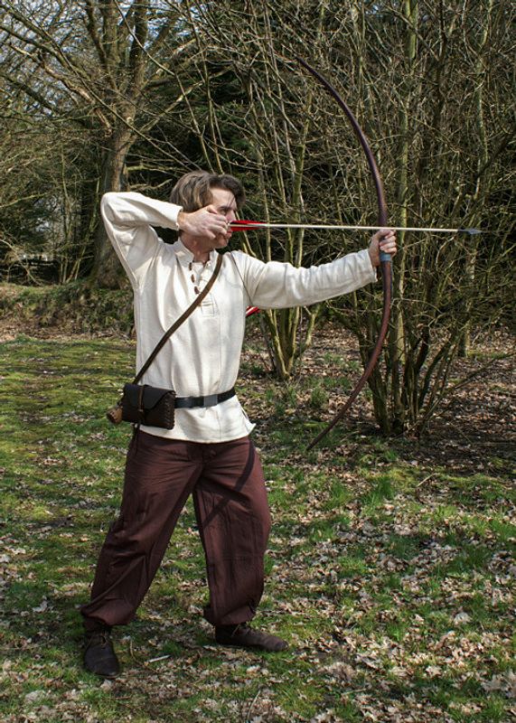 LÅNGBÅGE AGINCOURT 58 TUM - ÄKTA PALMTRÄ