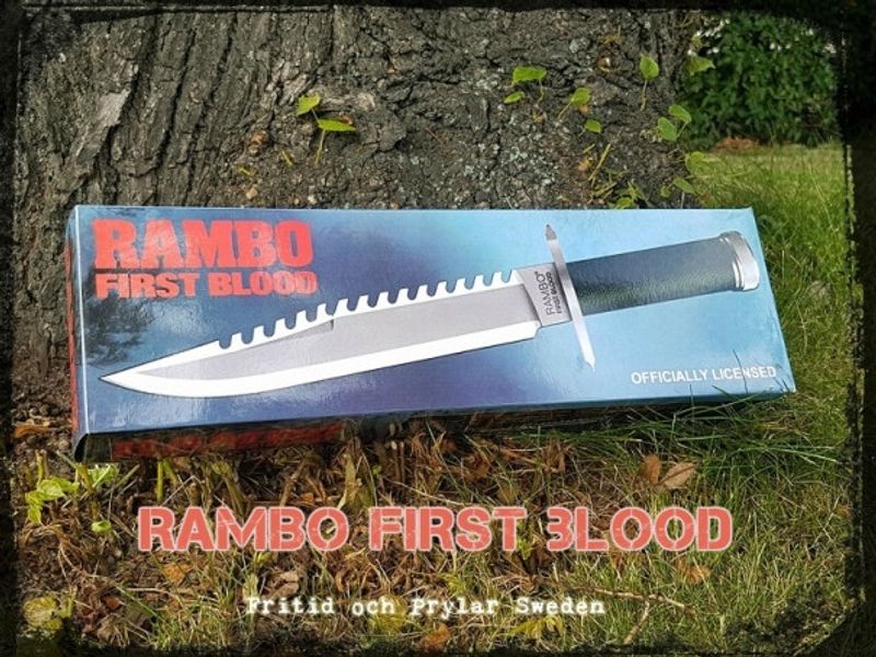 Licensierad Rambo kniv från filmen First Blood RAMBO I
