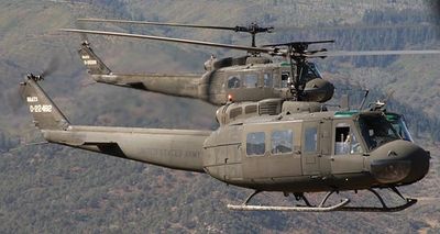 US army Bell UH-1 Huey legendarisk helikopter