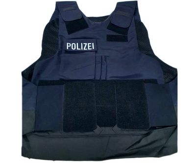 Original svart tysk insatsväst - Polizei