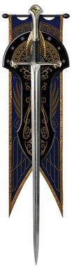 UC3516 Lord of the Rings Anduril Museum Collection Sword Replica