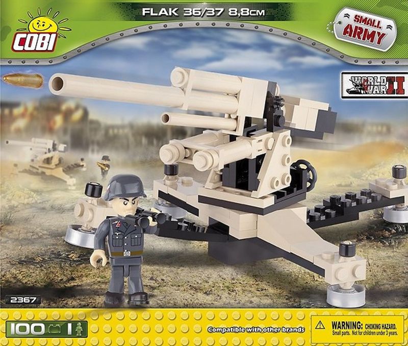 Flak 36/37 88 MM - WW2 Luftvärnsartilleri 
