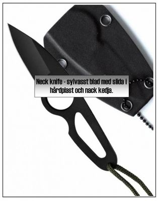 Billig neck knife