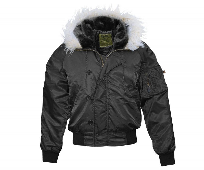 Commando N2B Pilot jacketsvart