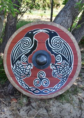 VIKING SKÖLD HUGIN OCH MUNIN
