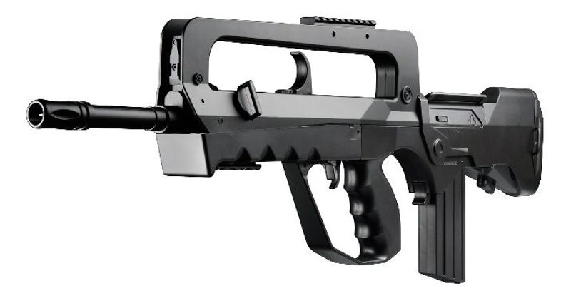 Famas, fjäderdrivet gevär