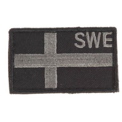 Sverigeflagga Textil Snigeldesign