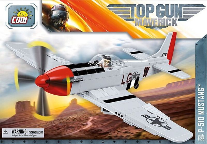COBI P-51D Mustang ™ TOP GUN Maverick Limited Edition