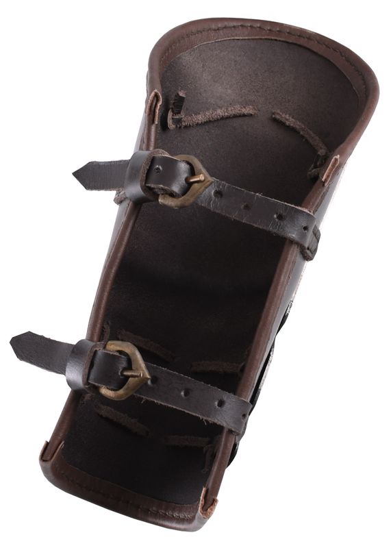Armskydd i stål och äkta läder - ULFBERTH®