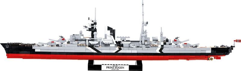 Prince Eugen tung tysk kryssare från WW2 byggmodell