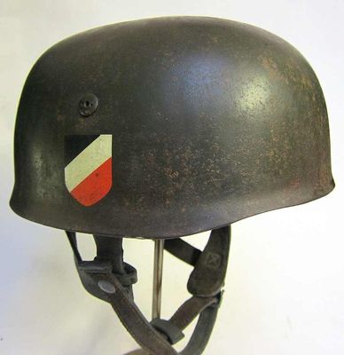 Luftwaffes fallskärmsjägares hjälm, WWII Luftwaffe tysk hjälm