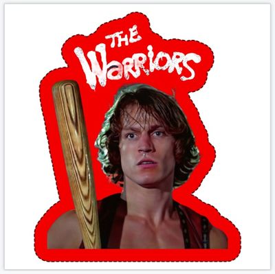 The Warriors - klistermärke för bollträn