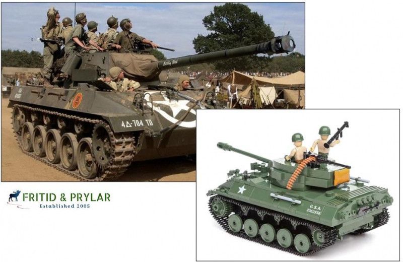 M18 Hellcat WWII byggsats från Cobi Blocks