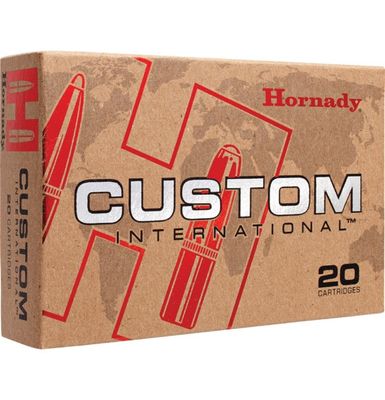 HORNADY CUSTOM™ AMMUNITION 308 WIN 180 GR INTERLOCK SP 20/BOX