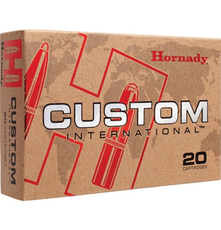 HORNADY CUSTOM™ AMMUNITION 308 WIN 180 GR INTERLOCK SP 20/BOX