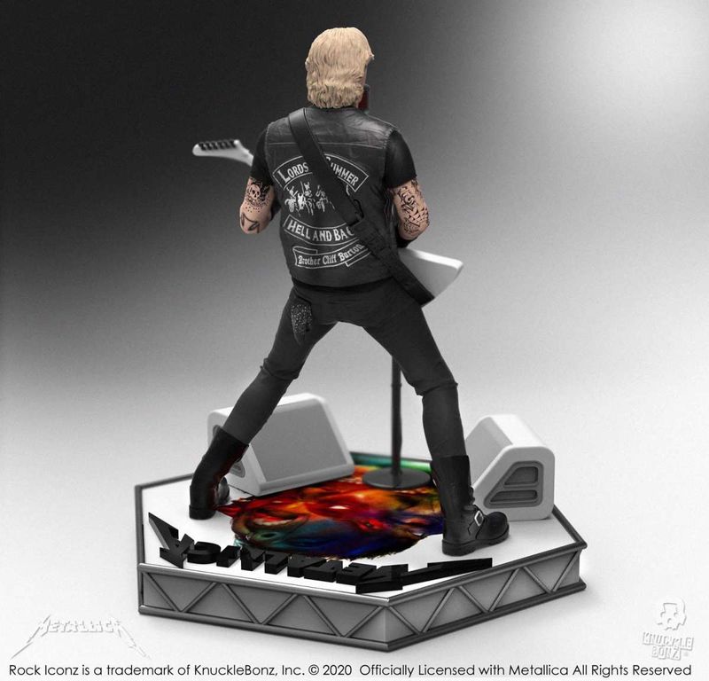 Rock Iconz: Metallica - James Hetfield staty