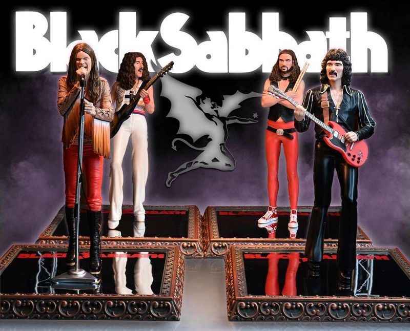 Rock Iconz: Black Sabbath Staty Set