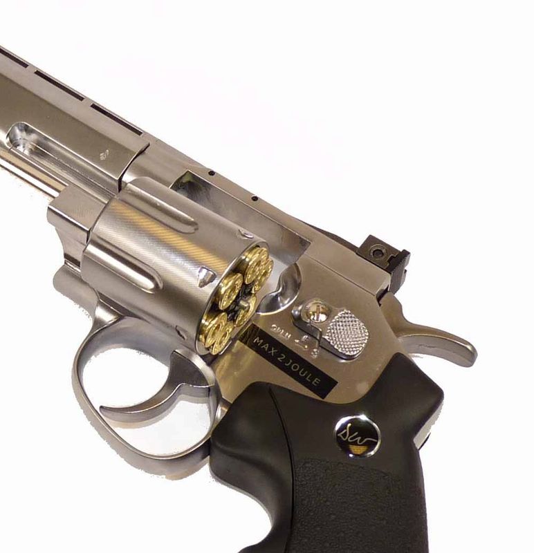 Imponerande och elegant revolver helt i metall från Dan Wesson.