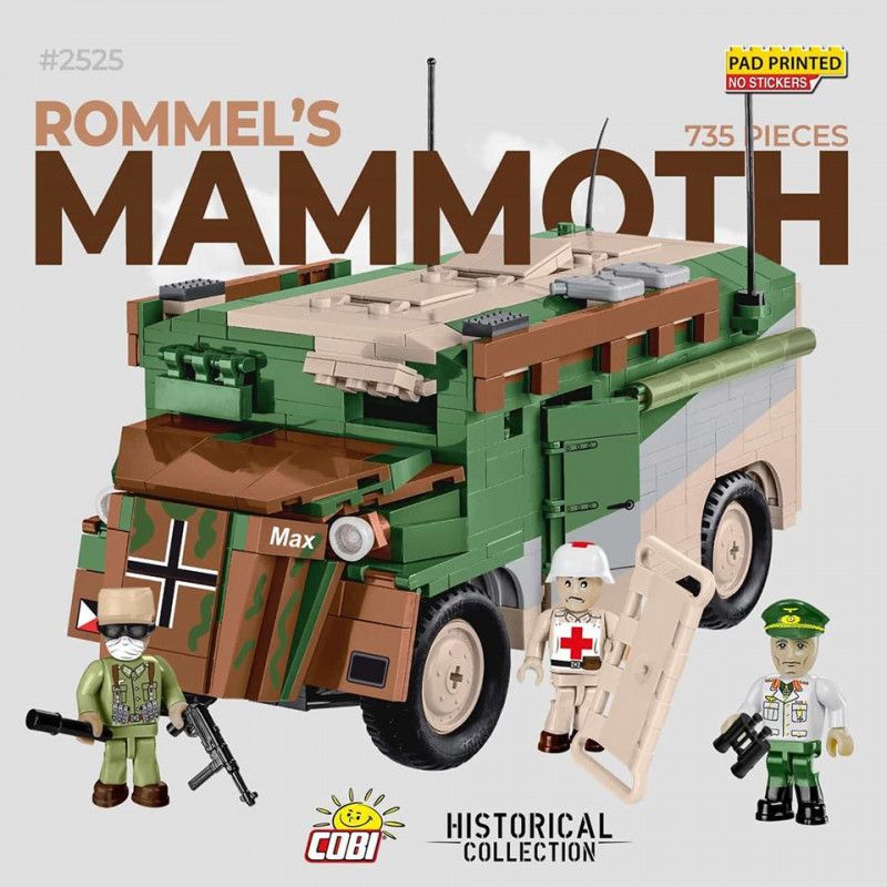Lego kompatibelt WWII militär fordon
