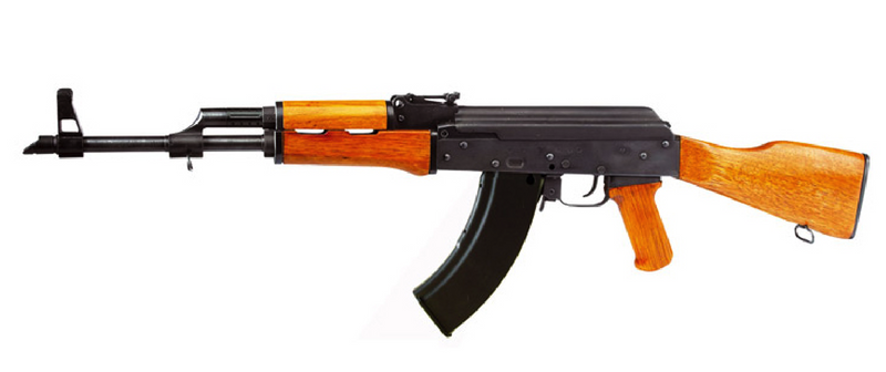 AK47 CO2 gevär säljes, kolsyregevär i AK47 med trästock