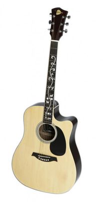 RockOn Akustisk gitarr i westernmodell