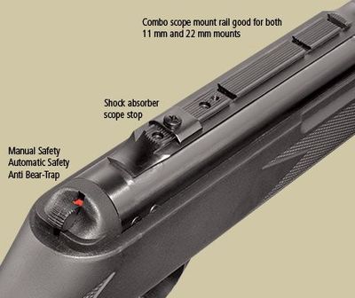 Hatsan luftgevär M.125TH OD 5,5mm - gratis frakt!