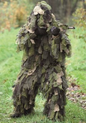 3 set kamouflage dräkt (ghillie suit)
