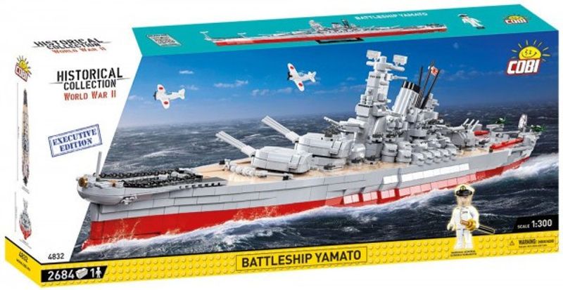 Cobi Battleship Yamato Executive Edition i ny stor byggmodell!
