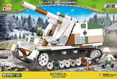 Sd.Kfz. 165 Hummel - tysk tung WW2 artillerivagn