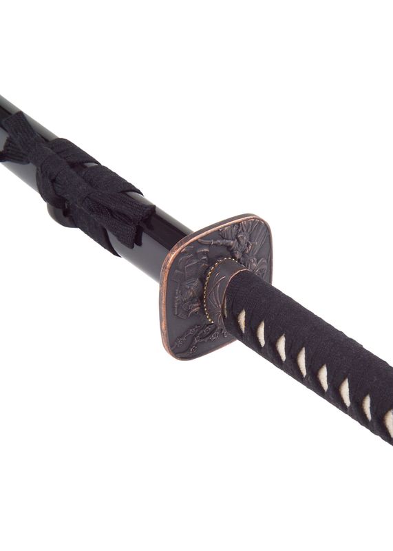 JOHN LEE FUJISAN KATANA - DAMASTSTRUKTUR KOLSTÅL
