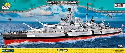 Bismarck cobi byggsats 2030 byggblock