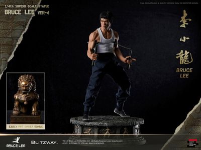 Bruce Lee: Tribute staty i skala 1:4