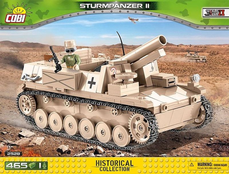 Sturmpanzer II - tysk assault gun från Afrikakåren