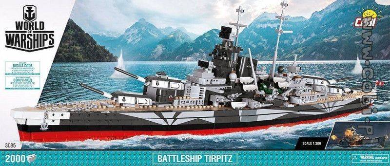 Slagskepp Tirpitz samlarobjekt WOS